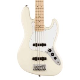 Squier Affinity Series™ Jazz Bass® V 5-String Bass Guitar – Maple Fingerboard – Olympic White