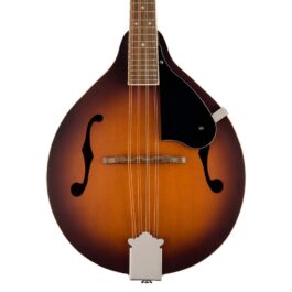 Fender PM-180E Mandolin – Walnut Fingerboard – Aged Cognac Burst