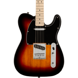 Squier Affinity Series Telecaster Electric Guitar – Maple Fretboard – 3-Color Sunburst