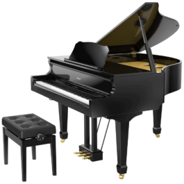 Roland GP609 Digital Grand Piano – Polished Ebony Finish