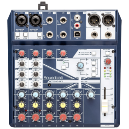 Soundcraft Notepad-8FX Small-Format Analog Mixing Console with USB I/O and Lexicon Effects