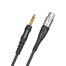 D’addario Custom Series Microphone/Powered Speaker Cable – 7,5m