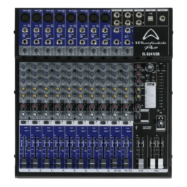 Wharfedale SL824USB 8-Channel Mixer