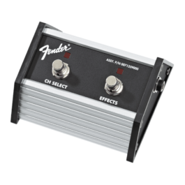 Fender 2-Button Footswitch: Channel Select / Effects On/Off with 1/4″ Jack