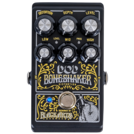 DOD Boneshaker Distortion/Overdrive Pedal with 3-band Parametric EQ
