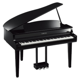 Yamaha Clavinova CLP-765GP Digital Grand Piano with Bench – Polished Ebony Finish
