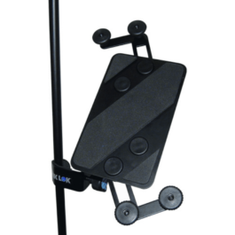 QuikLok IPS-12 Microphone and Music Stand-Mount Universal Tablet Holder