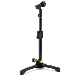 Hercules MS300B Low Profile Straight Mic Stand with EZ Mic Clip