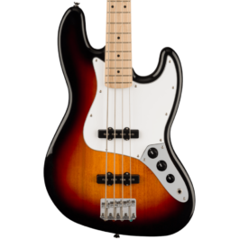 Squier Affinity Series Jazz Bass – 3-color Sunburst with Maple Fingerboard