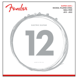 Fender Super 250 Electric Guitar Strings – Ball End – (12-52)