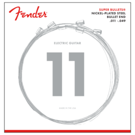 Fender Super Bullet® Nickel Plated Steel Electric Guitar Strings – (11-49)