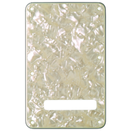 Fender 4-Ply Modern Style Stratocaster® Backplate – Aged White Mother of Pearl