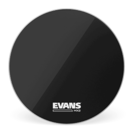 Evans MX2 26″ Black Marching Bass Drumhead