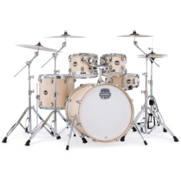 Mapex Mars Maple 5-Piece Rock Shell Pack (Excludes Hardware and Cymbals) – Natural Satin