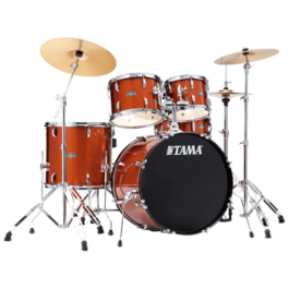 Tama Stagestar 5-Piece Drum Set With Hardware – Scorched Copper Sparkle