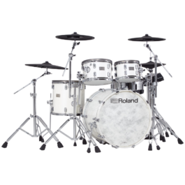 Roland V-Drums Acoustic Design VAD706 Electronic Drum Set – Pearl White
