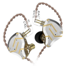 KZ ZS10 Pro In-Ear Earphones – Gold