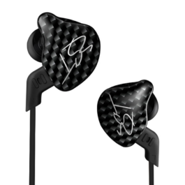 KZ ZST Dynamic Hybrid Dual Driver In Ear Earphones – Black