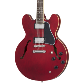 Epiphone ES-335 Traditional Pro Semi-Hollow Electric Guitar – Wine Red