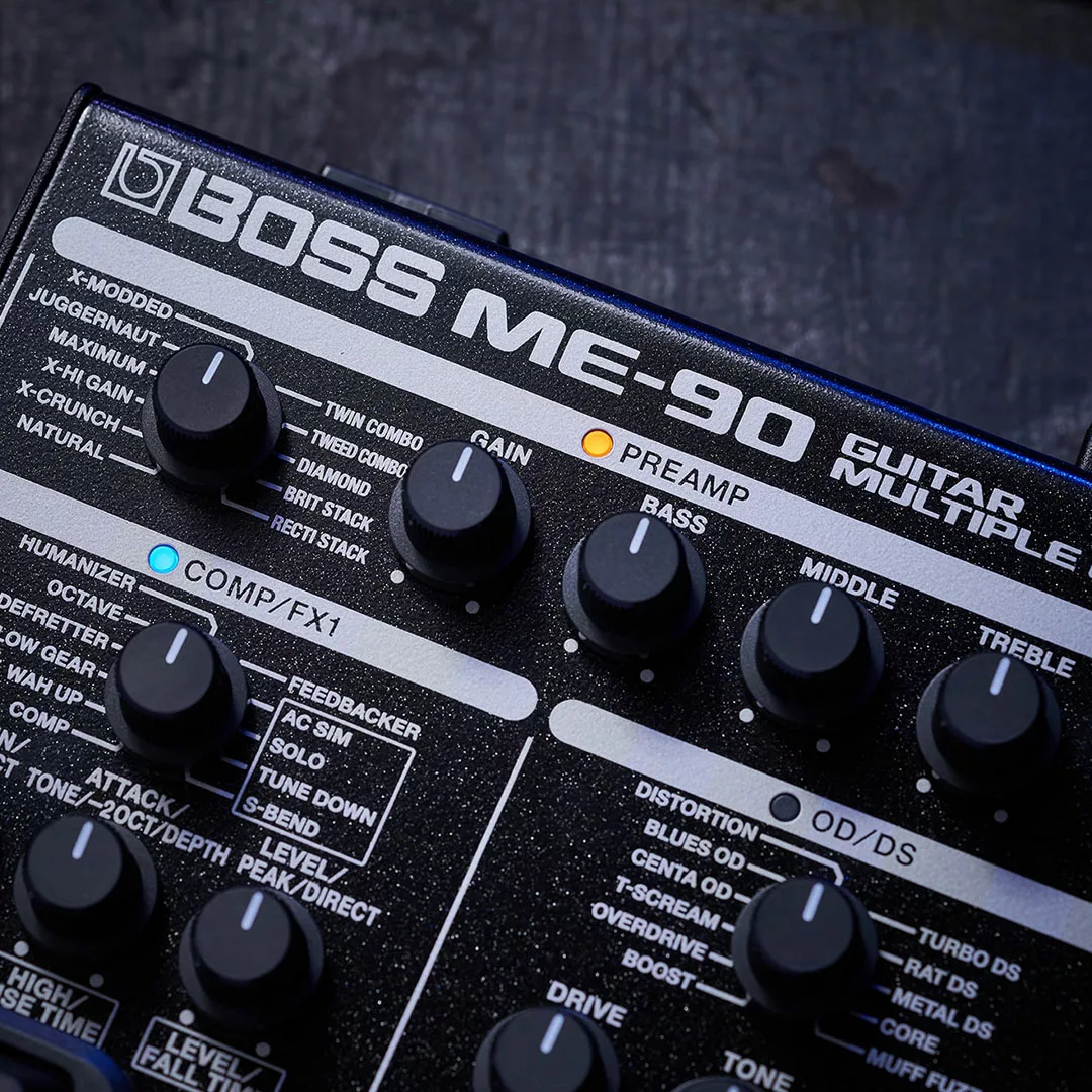 Boss ME-90 Multi-Effects - Professional Sounds in Seconds