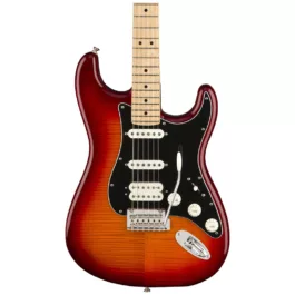 Player Stratocaster® HSS Plus Top, Maple Fingerboard, Aged Cherry Burst