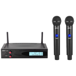 Lane A380 Dual Handheld Wireless Microphone System