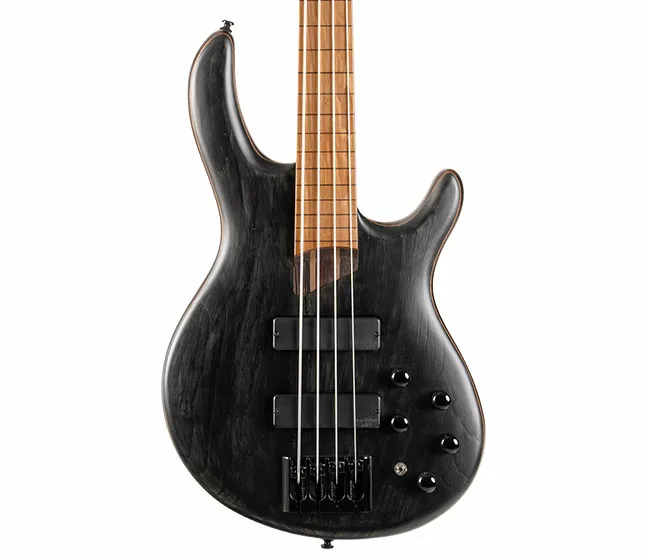 Cort B4 Element Fretless 4-String Bass - Roasted Maple Frestboard