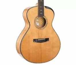 Cort Gold-Passion Acoustic Electric Guitar – Solid Engelman Top with Bevel Cutaway