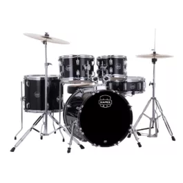 Mapex COMET Jazz Drum Kit – Dark Black (with Cymbals & Hardware)