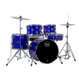 Mapex COMET Jazz Drum Kit – Indigo Blue (with Cymbals & Hardware)