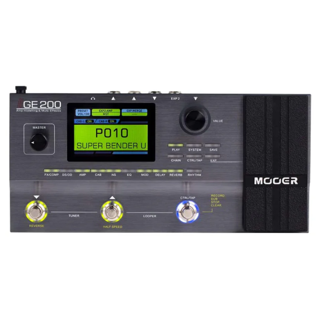 Mooer GE200 価格交渉承ります ゴム足なし Mooer GE200 価格交渉承り