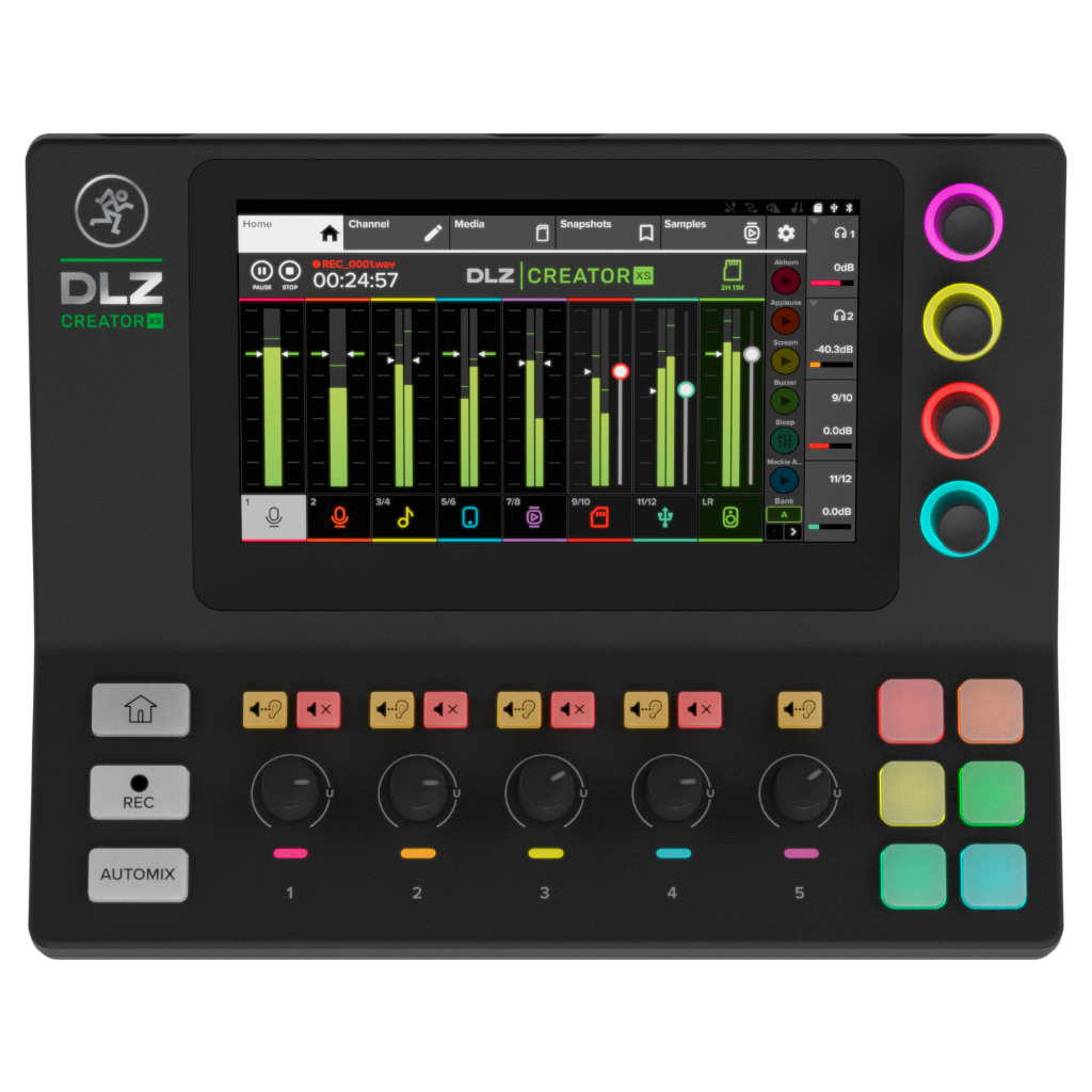 Mackie DLZ Creator XS Compact 6-channel Digital Mixer | Bothners