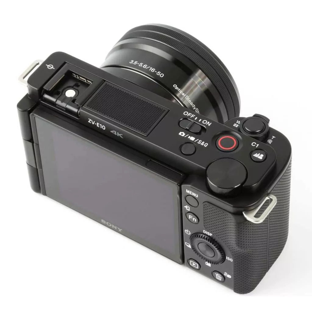 Sony ZV-E10 Interchangeable-Lens Camera for Vlogging with 16-50mm