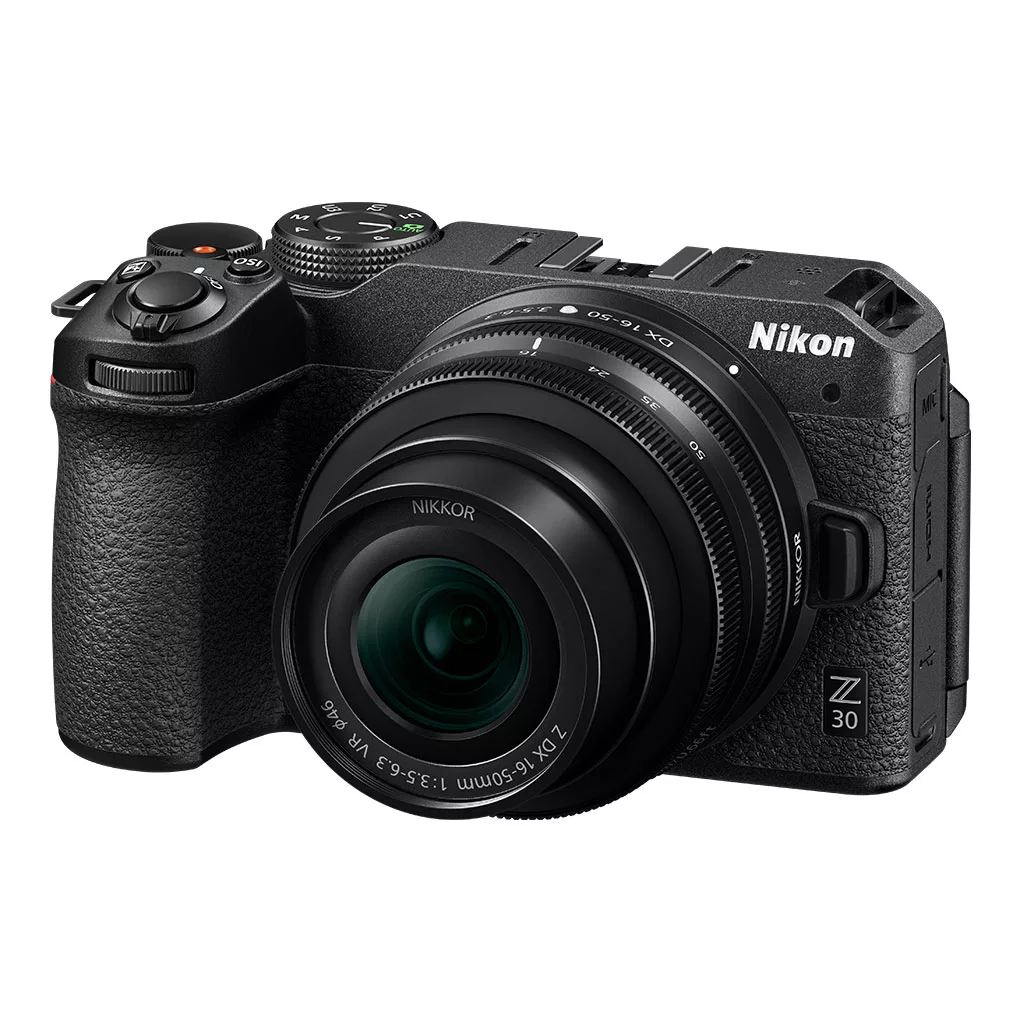 Nikon Z30 Mirrorless Digital Camera for Creators with 16-50mm Lens