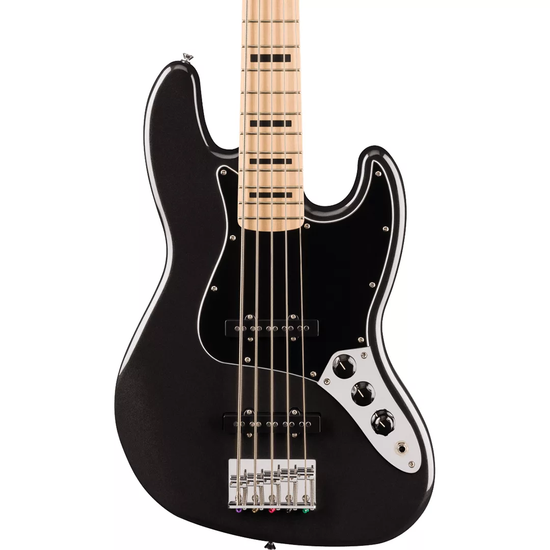 Squier Affinity Series® Active Jazz Bass® V Bass Guitar - Black