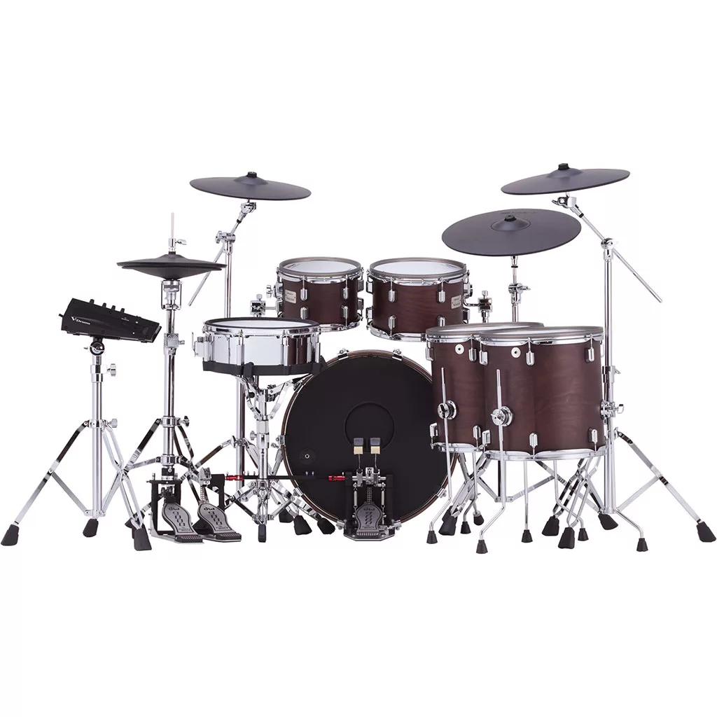 Roland VAD716 Electronic Drum Set - Satin Walnut | Bothners
