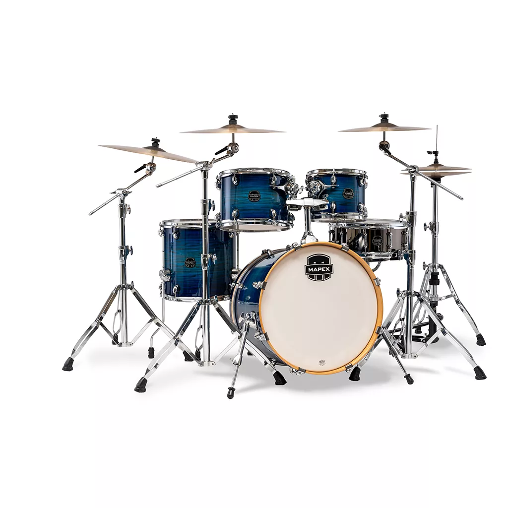 Mapex Armory Fusion Drum Kit - Blue Wave Burst (excludes hardware