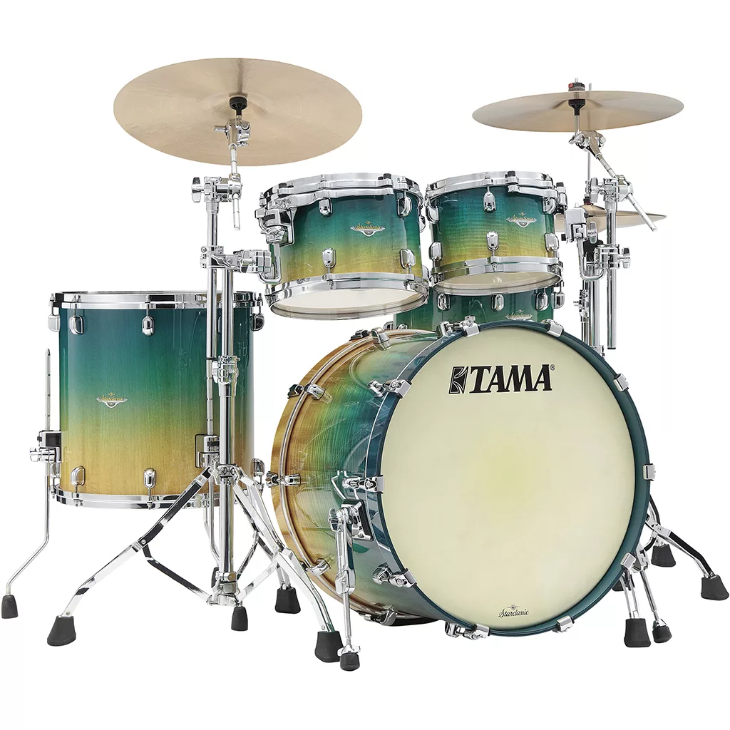 Tama Starclassic Maple Drum Shell Kit - Marine Shoreline Movingui