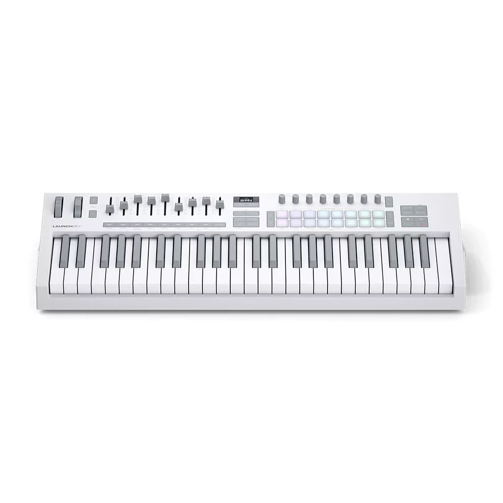 Novation Launchkey 49 MK4 49-Key Creative MIDI Controller - White