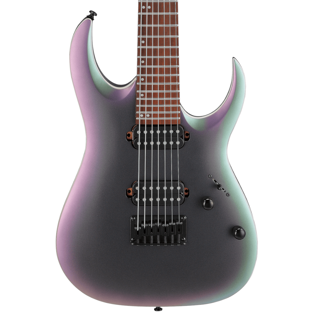 Ibanez Standard RGA742EX 7-string Electric Guitar - Black Aurora
