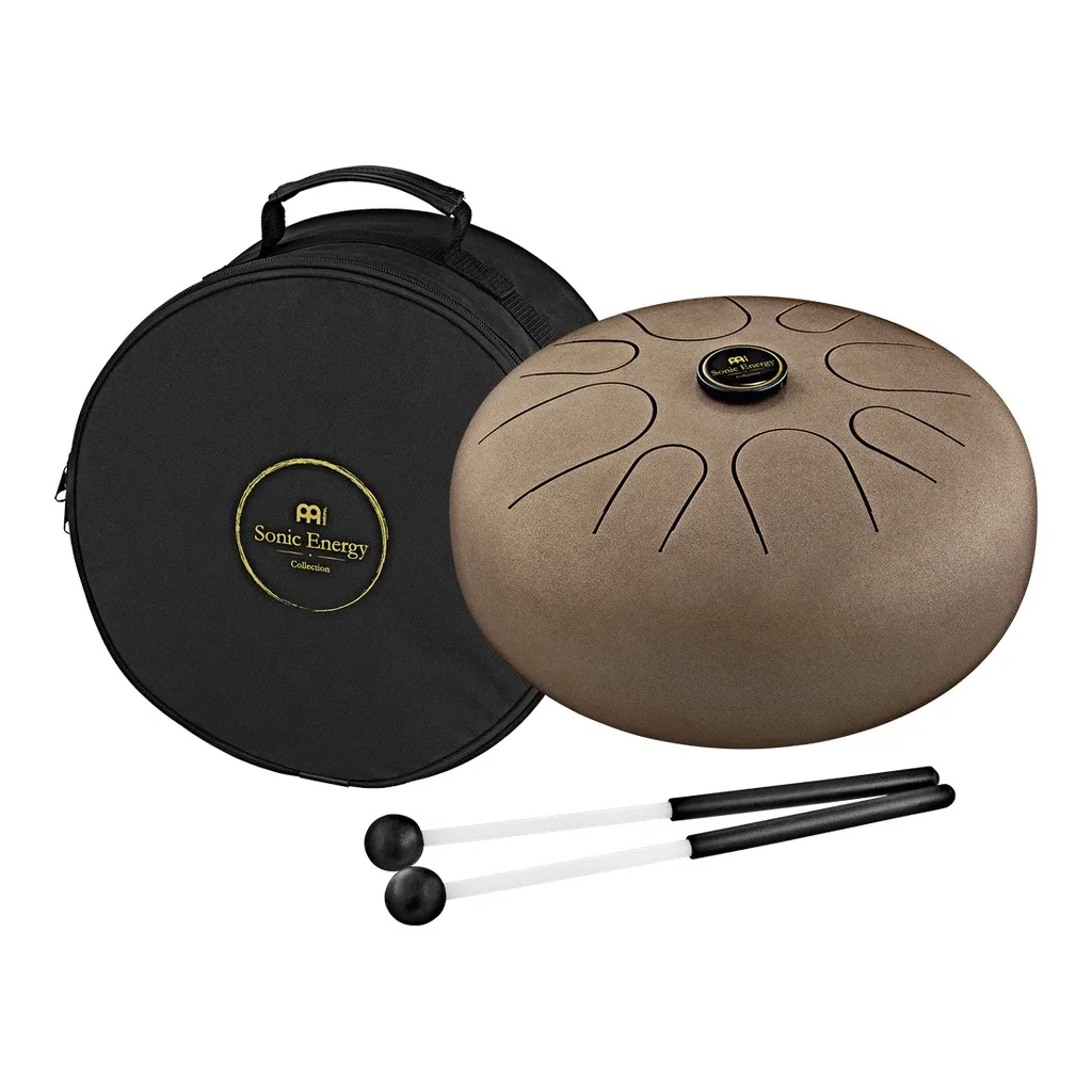 Elec Keyboard Instruments Meinl Sonic Energy Steel Tongue Drum, A Minor - Vintage Brown ...